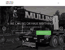 Tablet Screenshot of mullinsrigging.com